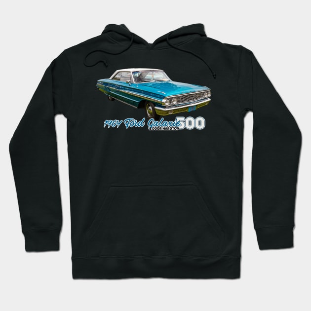 1964 Ford Galaxie 500 2 Door Hardtop Hoodie by Gestalt Imagery